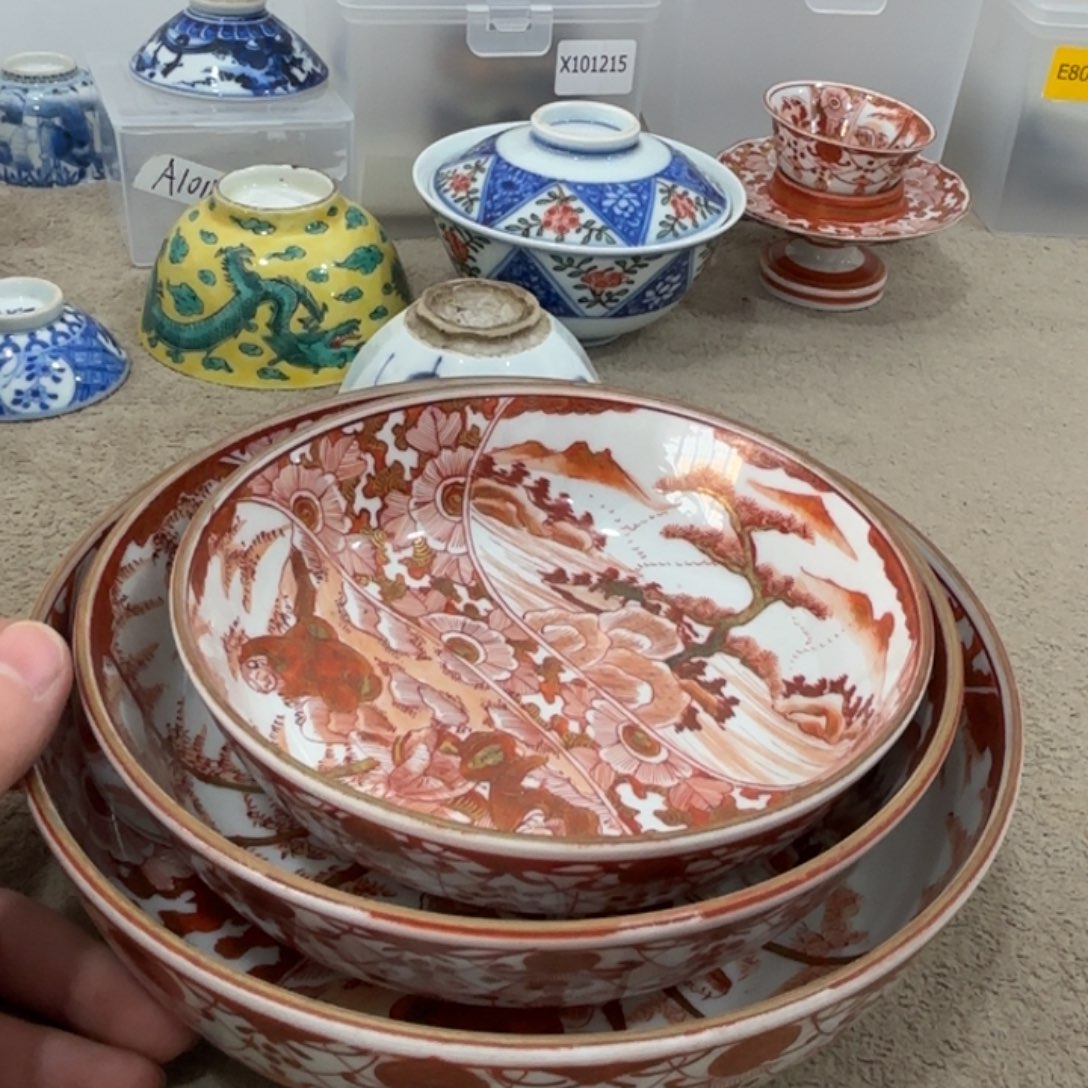 瓷片非常好看漂亮的物品 