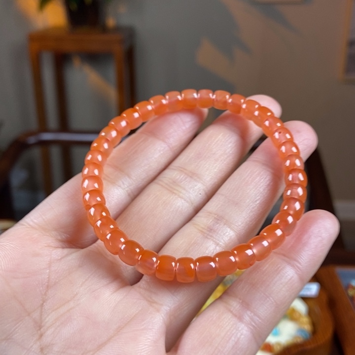 南红玛瑙手链未镶嵌南红6