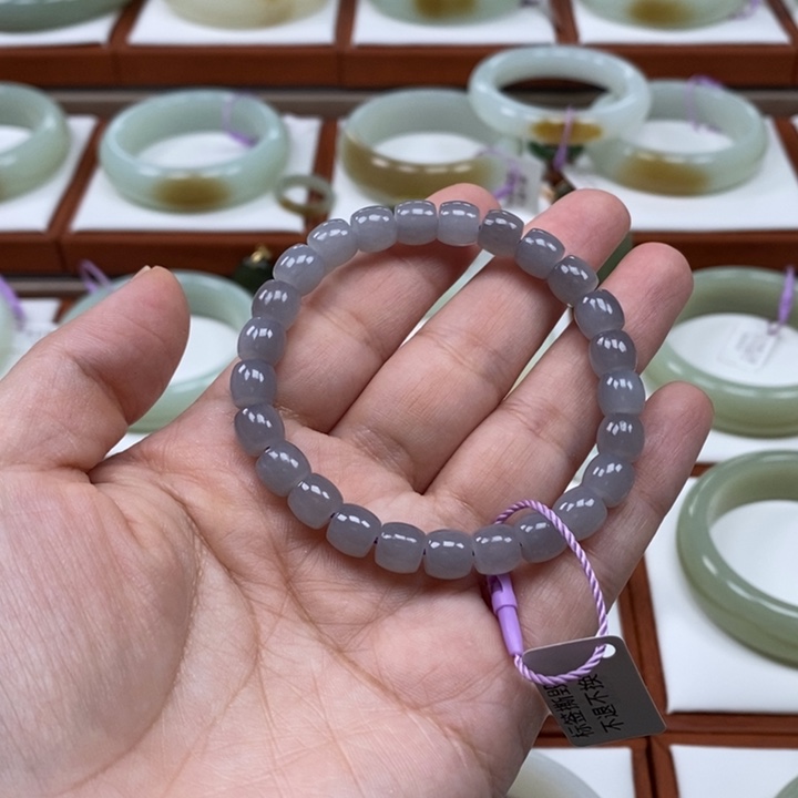 和田玉手串未镶嵌