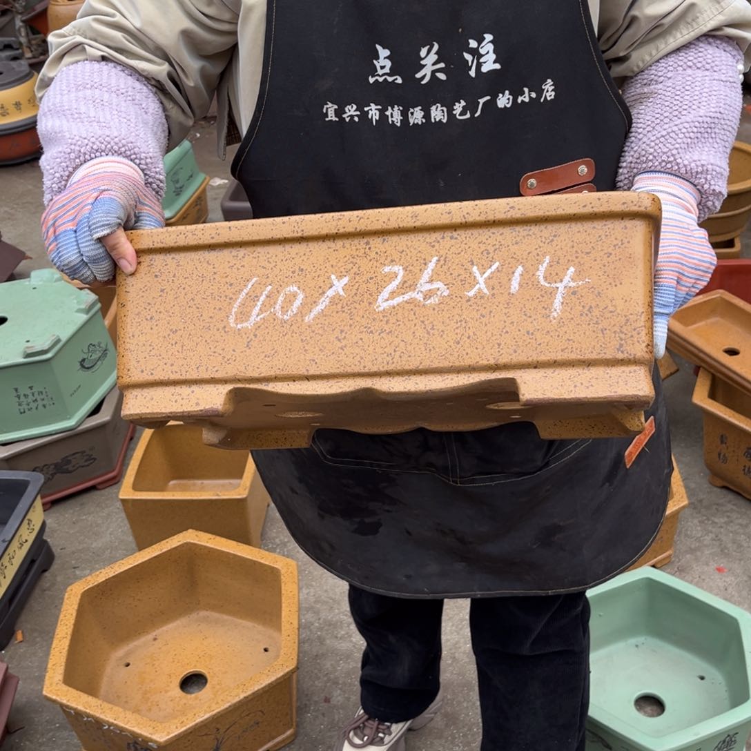 紫砂花盆盆景艺术