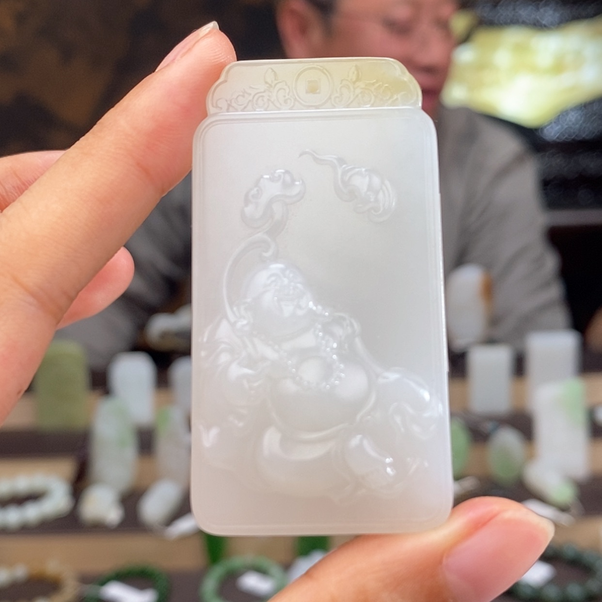 【闪购商品】和田玉吊坠未镶嵌