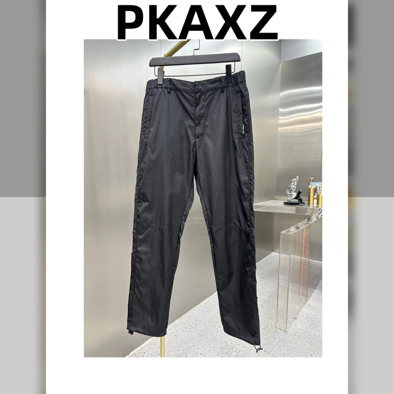 男士休闲裤抽绳户外防水防污四季款