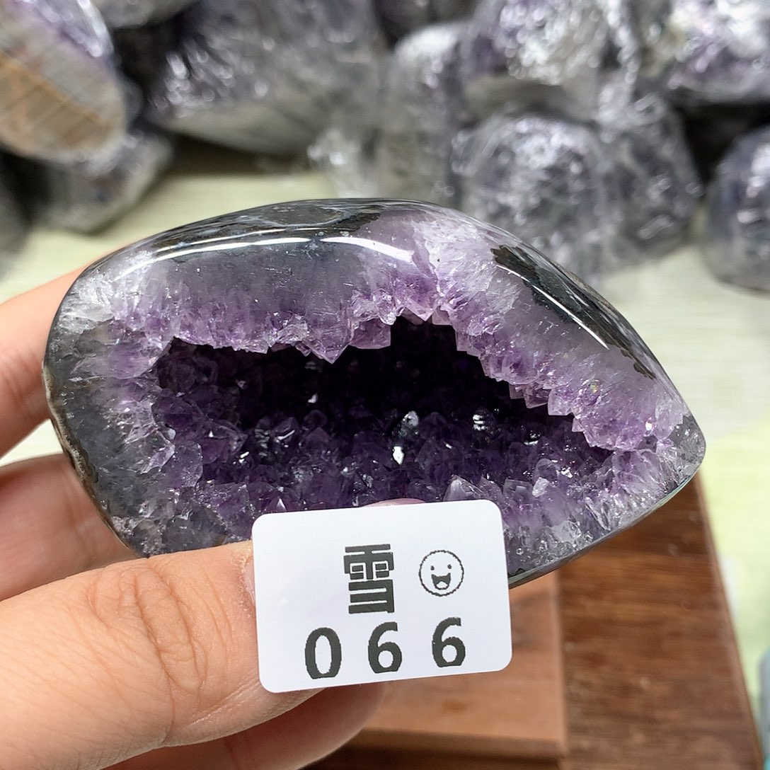 紫晶大型摆件（非配饰）9K金镶嵌