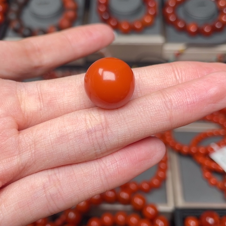 南红玛瑙手链未镶嵌小**学