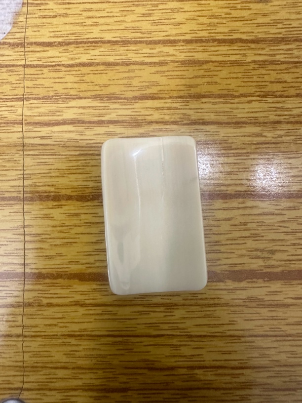 猛犸牙天然原色小原皮牌