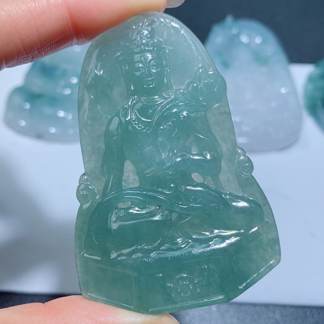 定制翡翠未镶嵌定制吊坠