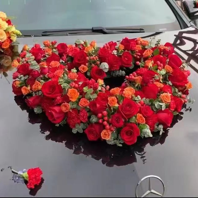 《以爱之名》婚车布置