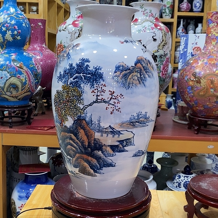 海***草瓷片景德镇陶瓷艺术