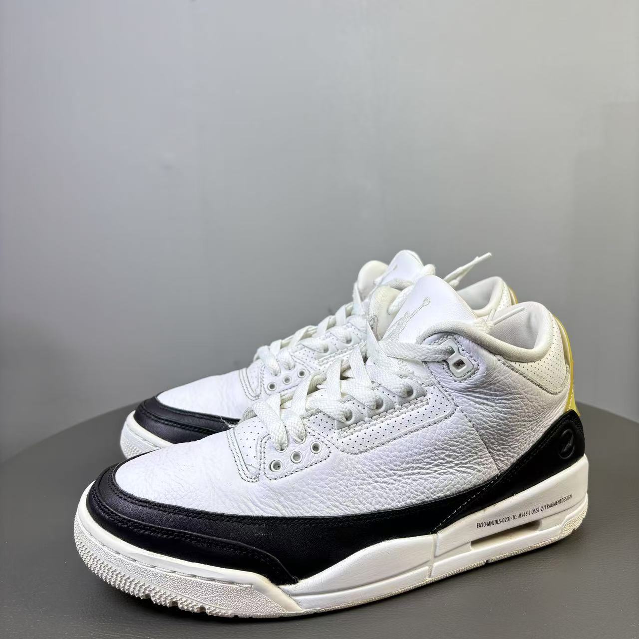 90新 maje 41码 AJ3藤原浩球鞋 非原盒