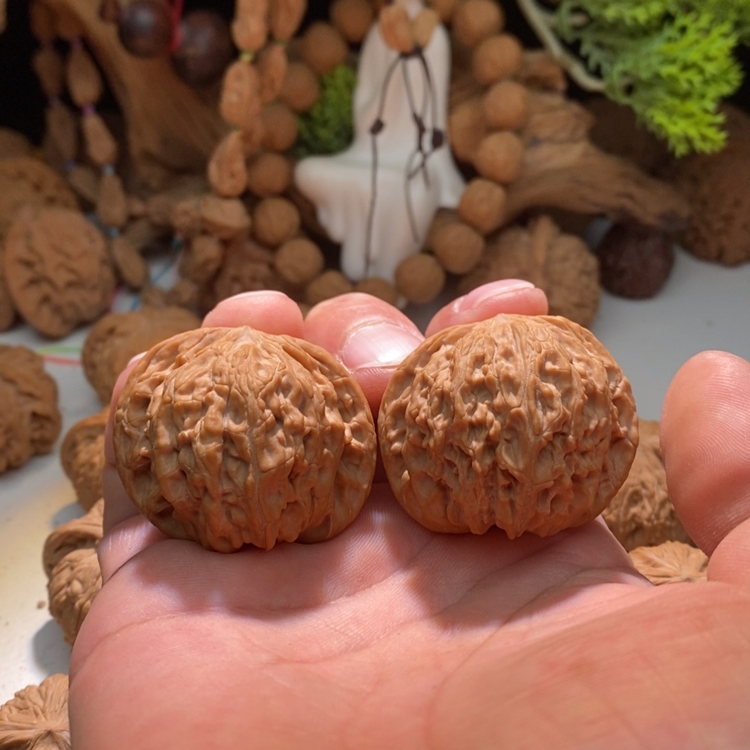 把件文玩核桃磨盘42.5