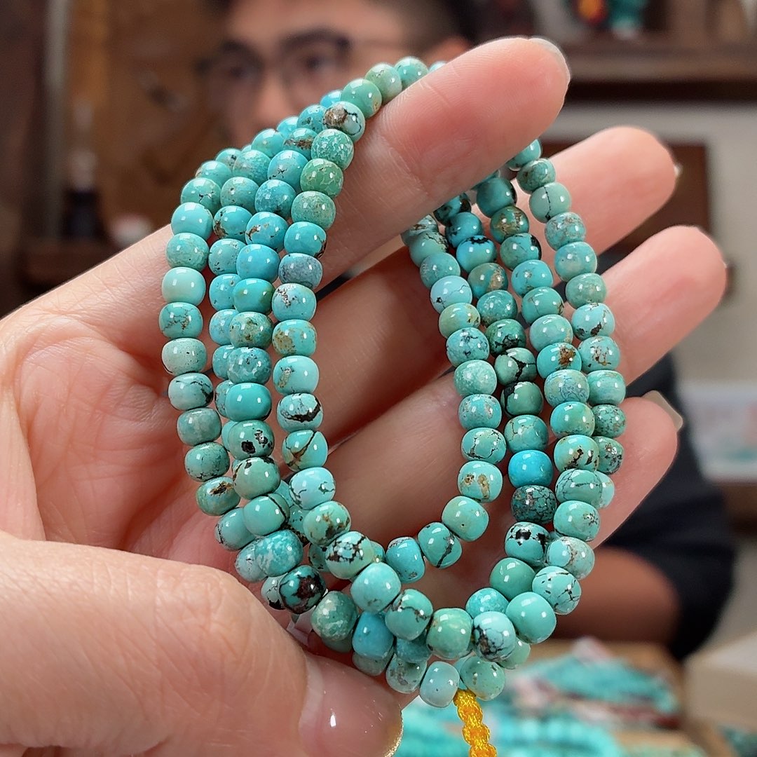 未镶嵌绿松石珠宝奇石