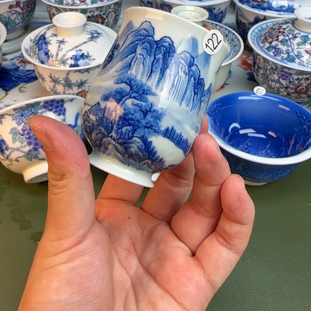 彦祖纯手工手绘茶具122