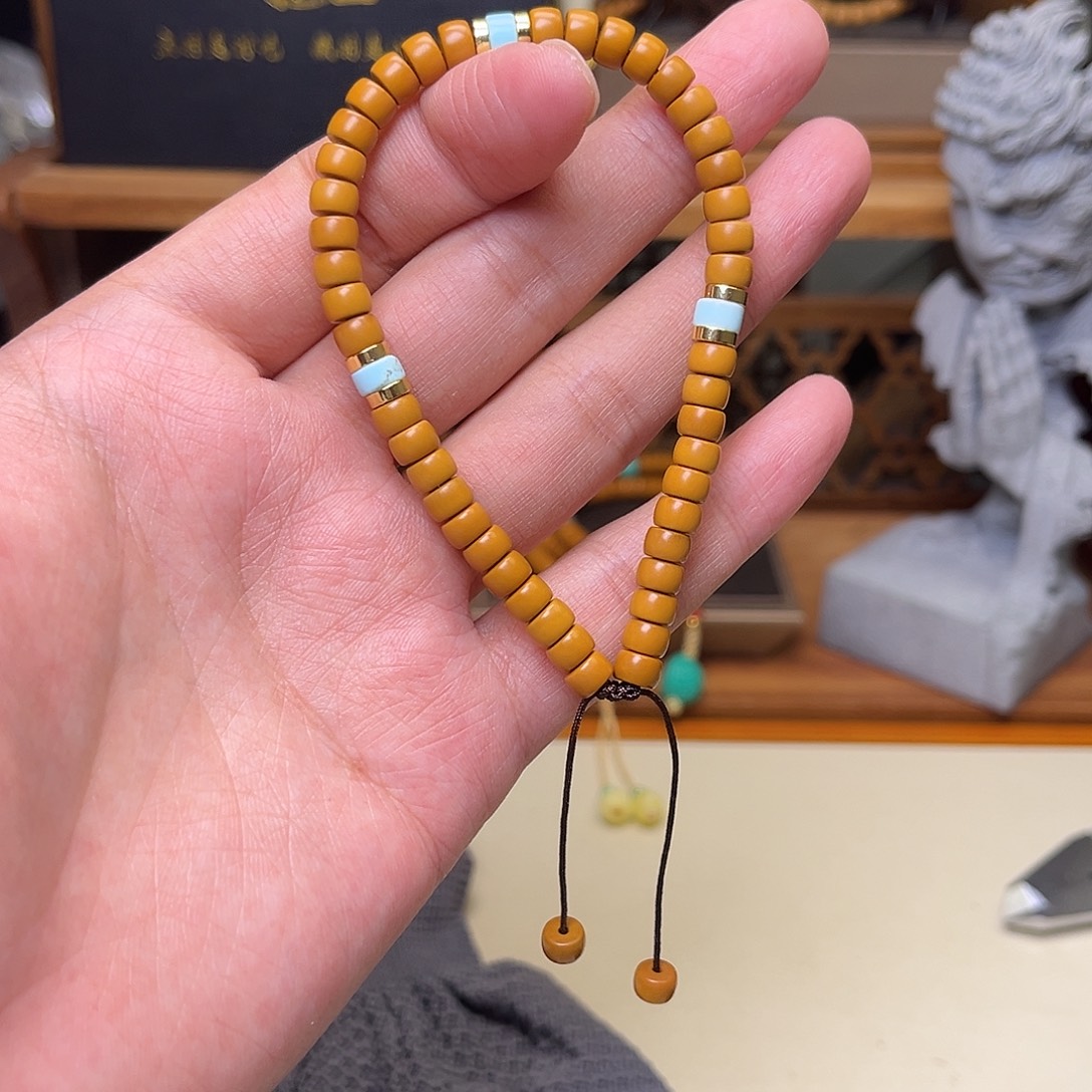 手串/手链橄榄核【听松文玩】sss级工艺橄榄核尖药片6.0手持