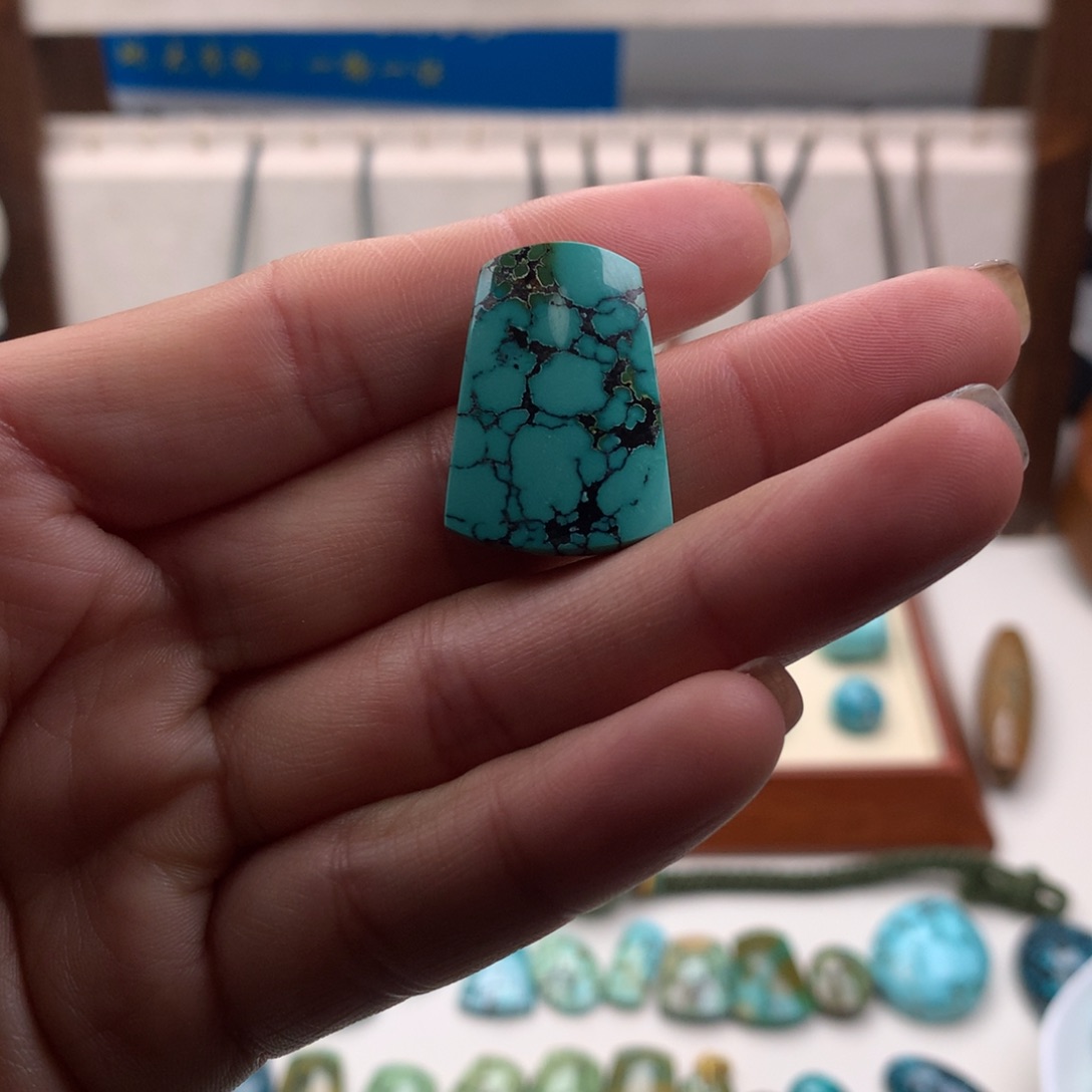 绿松石配饰未镶嵌3****白