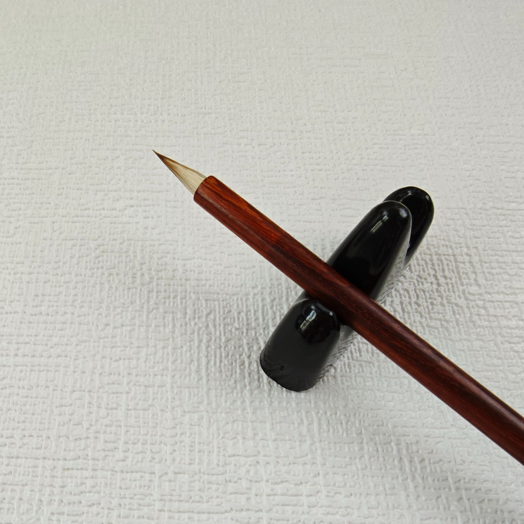 檀影 兼毫毛笔小楷小行书毛笔出锋1.9cm口径0.5cm