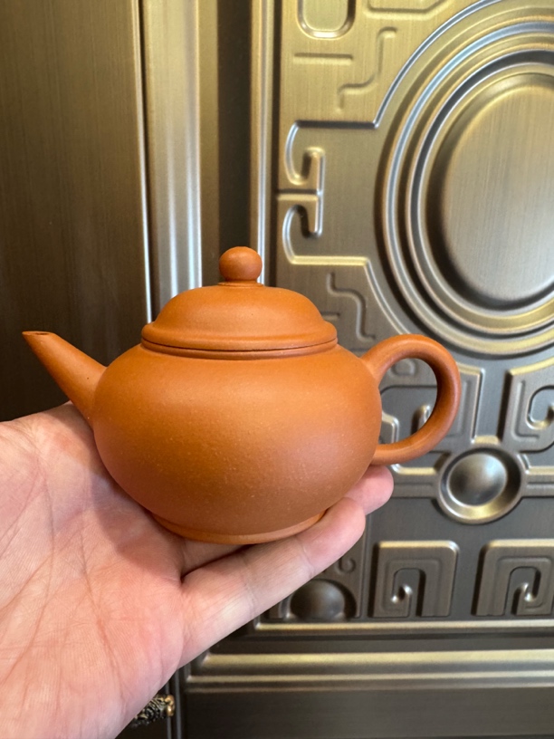 水平壶，大红泥，220毫升，精工半手，杨俊英