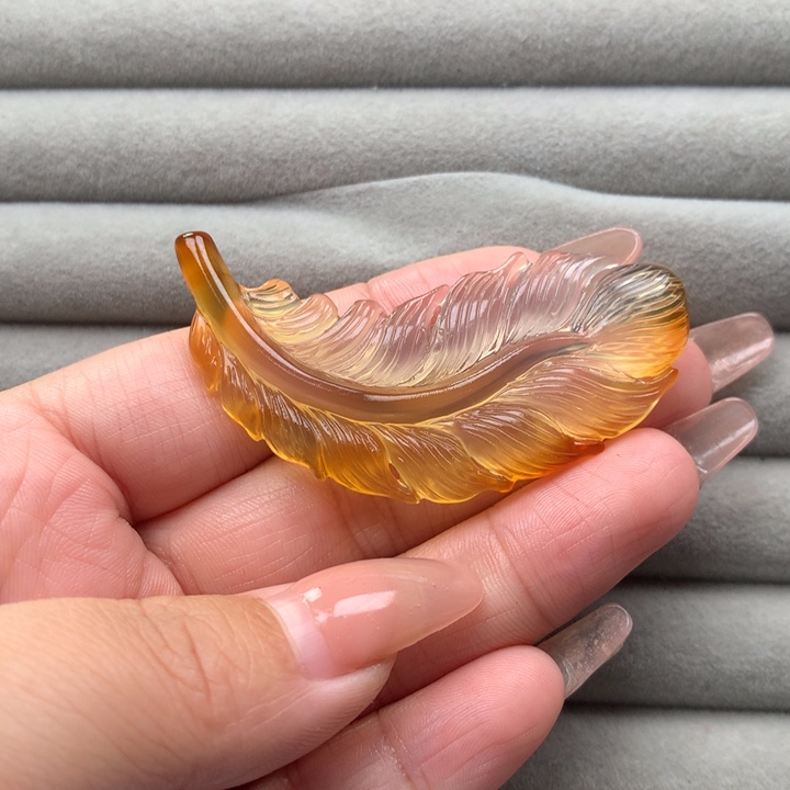 玛瑙/玉髓颈饰未镶嵌霁**风