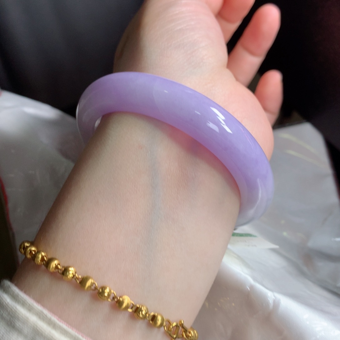 未镶嵌手镯翡翠缅甸天然翡翠手镯5657