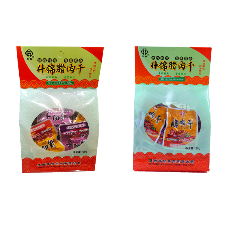 陕西丰标什锦腊肉干每袋120g地方特色到手3袋（共360g 主料猪肉）
