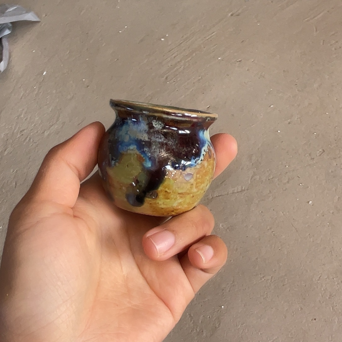 周***周坛子姐花盆 拇指盆 内口3.5左右