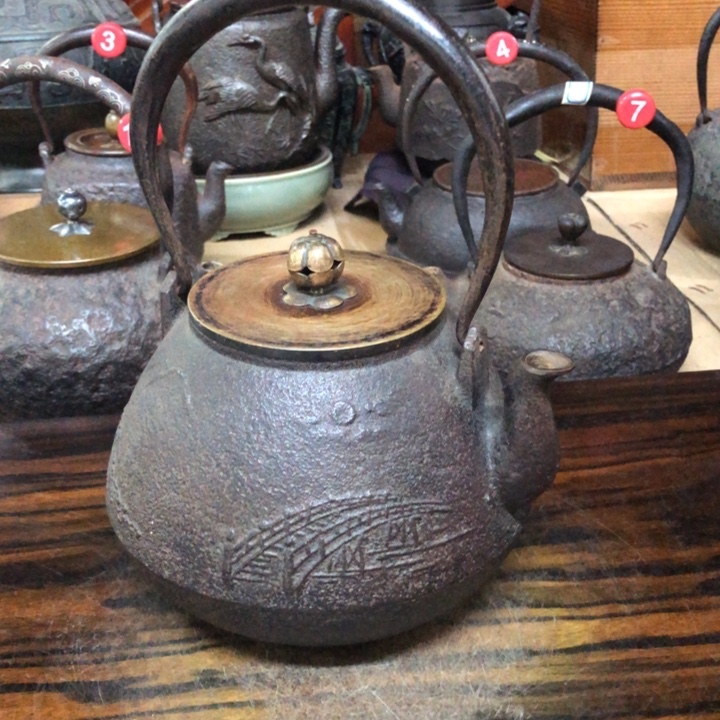 三越制长闲型壶壶