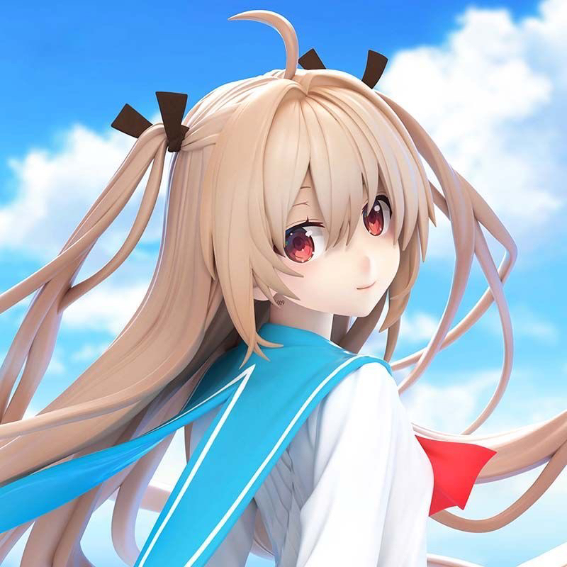 我挚爱的时光亚托莉手办人偶少女动漫可爱二次元模型潮玩摆件礼物