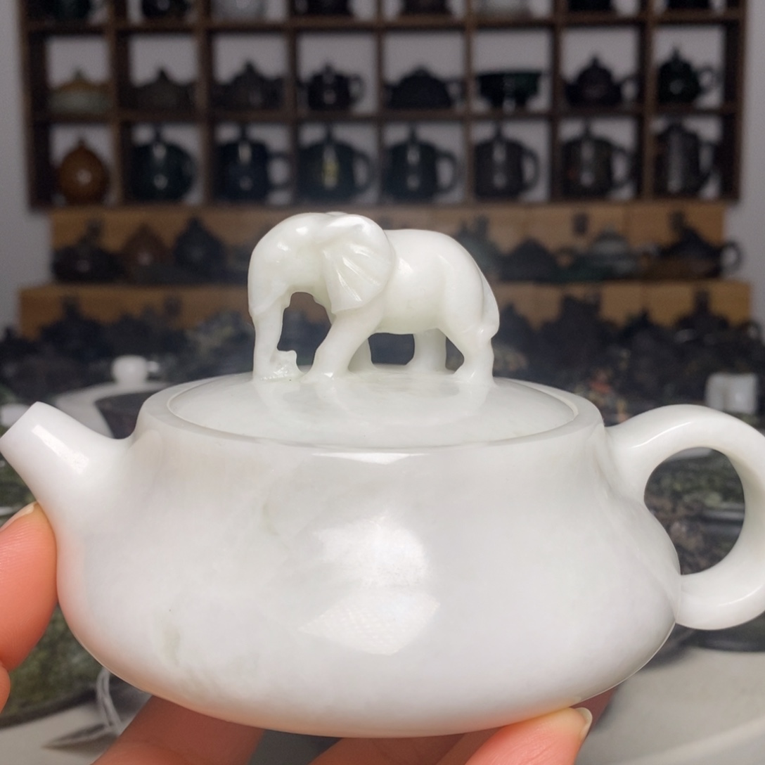 川白料福利款吉象如意壶180cc