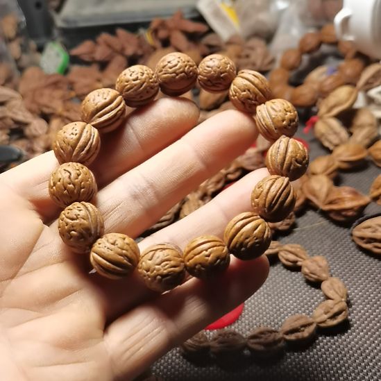 文玩核桃吊坠东北野生小桃核20