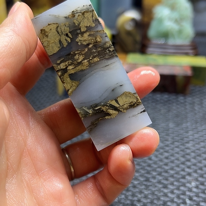 冬***天青田石印章石印章石