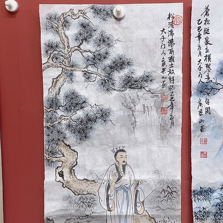 国画侯老师手绘作品