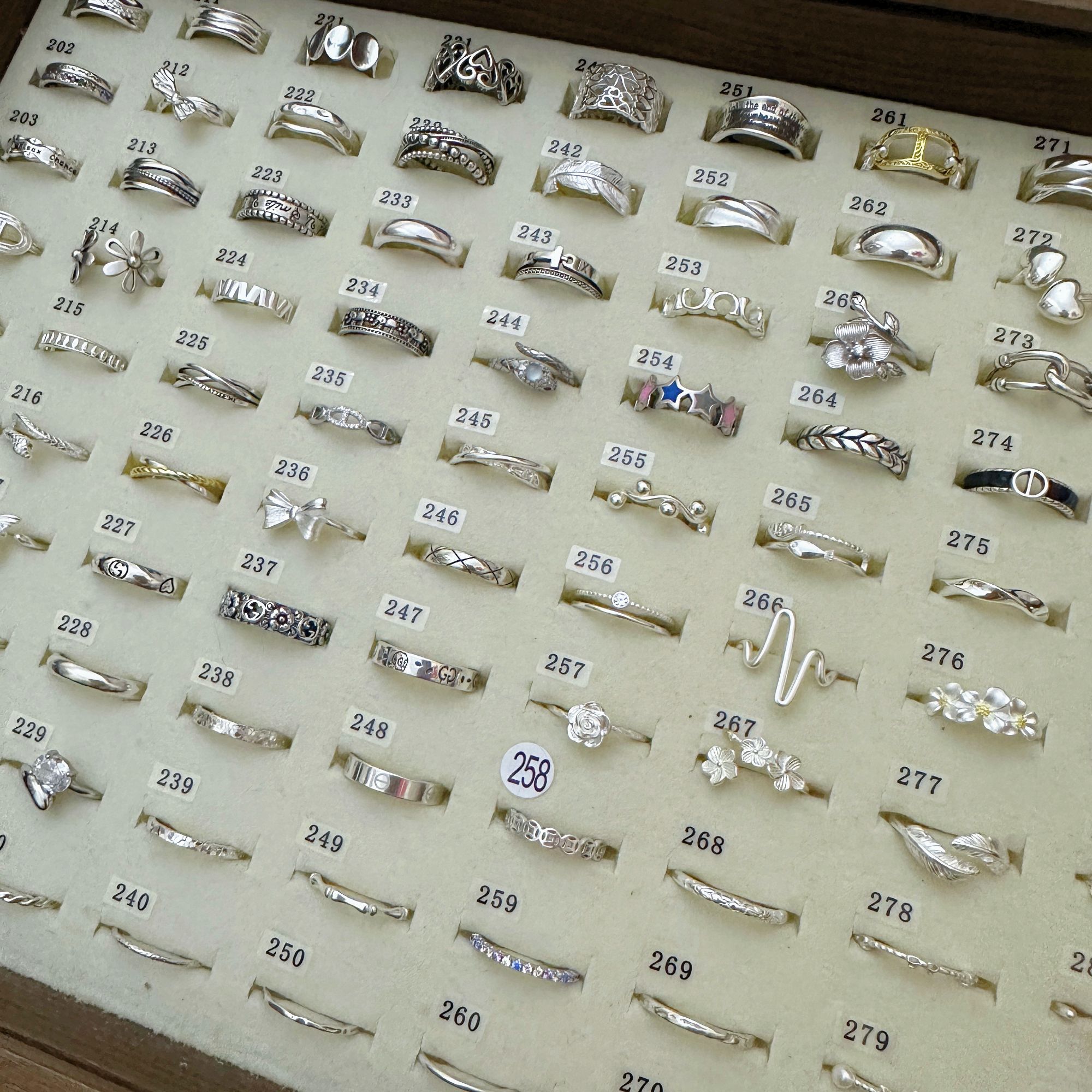 925银戒指 直播间选款-下播选款请先联系客服-925纯银戒指