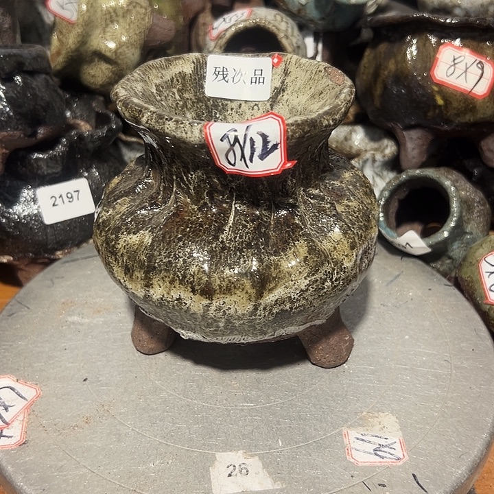 粗陶花盆制作就这样了，