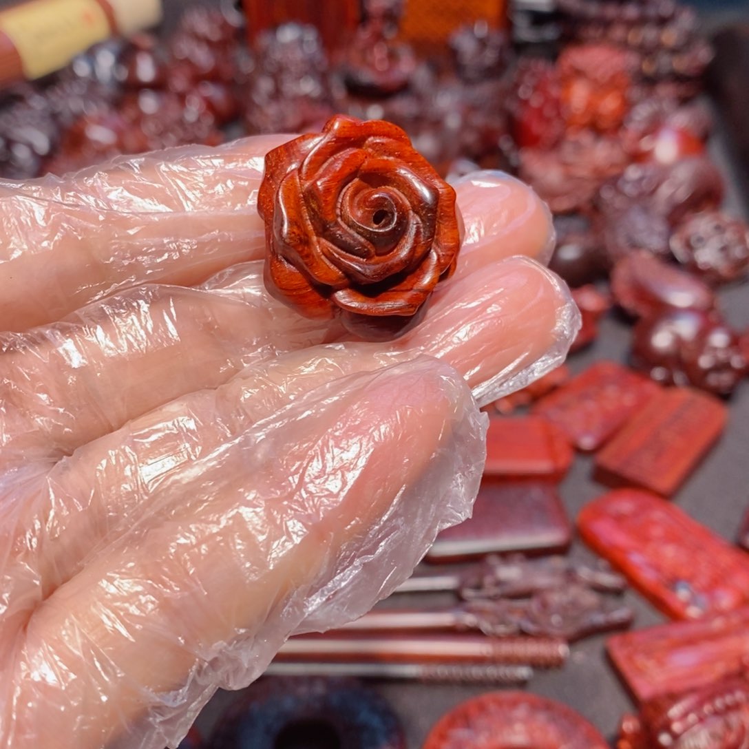 小叶紫檀把件/****印度小叶紫檀手把件