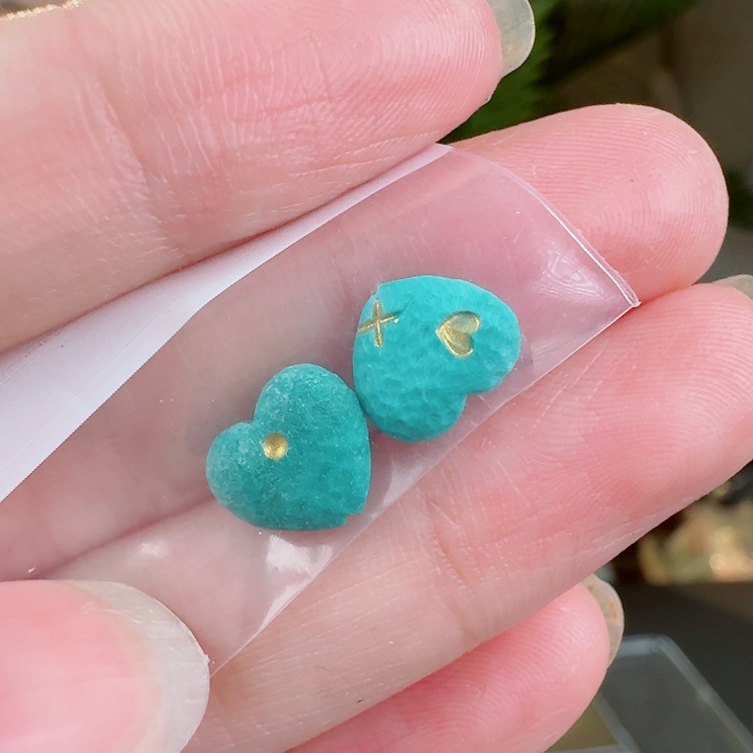 绿松石珠宝奇石未镶嵌