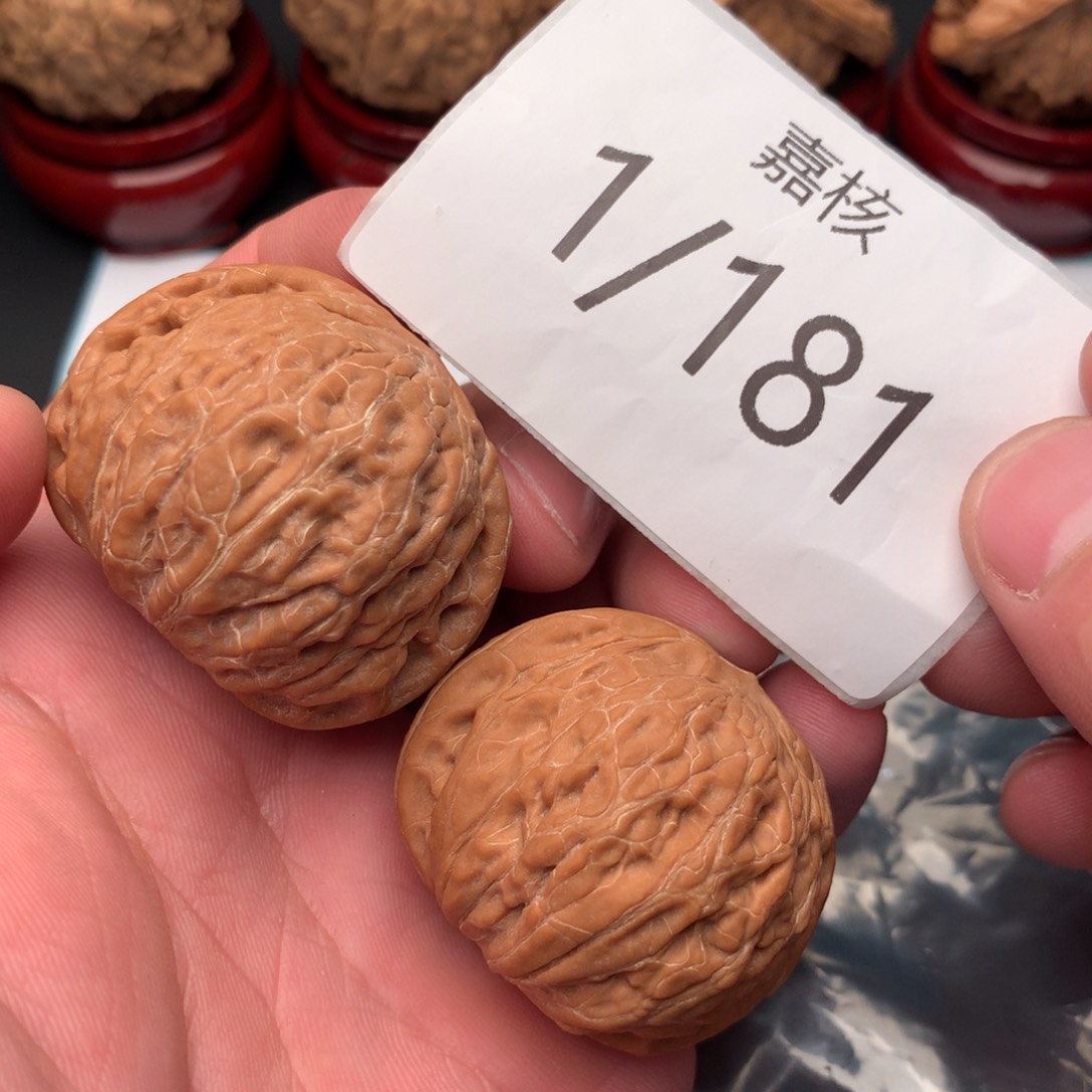 文玩核桃把件—*满肉铁锤40