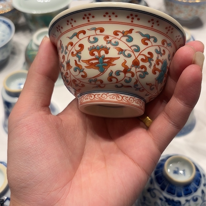 景德镇陶瓷杯子的