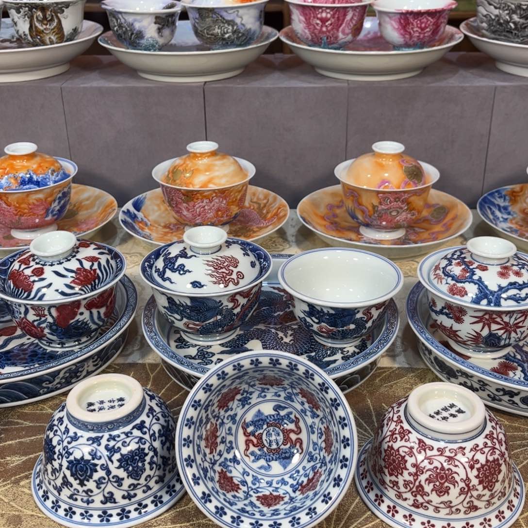 纯手绘仿古茶具福利专场