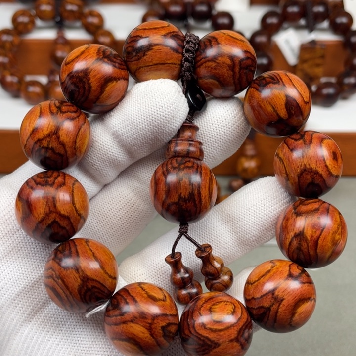 黄花梨/降香黄檀手串/手链海南黄花梨