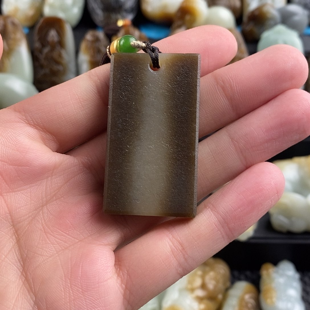 和田玉挂件未镶嵌