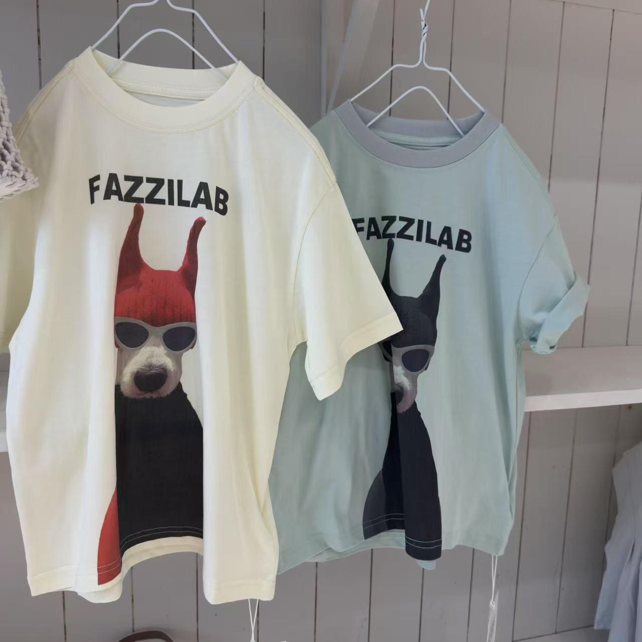 FZ-5825-女童儿童夏季休闲洋气时尚薄款短袖