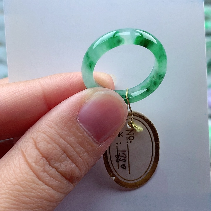 【闪购商品】未镶嵌戒指翡翠15号