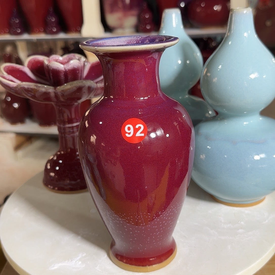 陶摆件郑家钧窑摆件