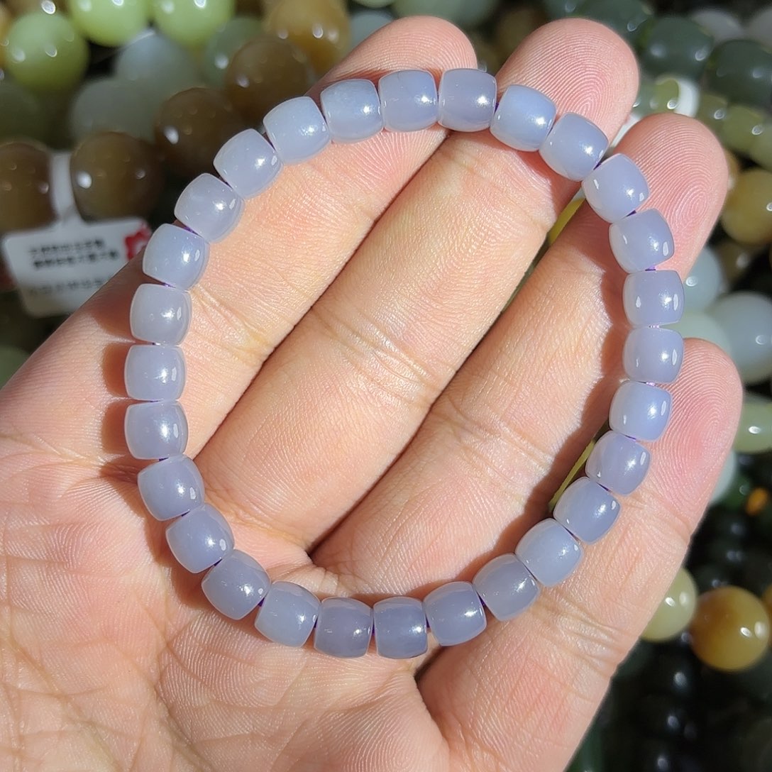 和田玉手链未镶嵌W132