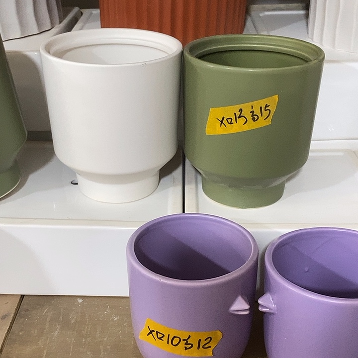 摆件多肉植物盆瑕疵有孔