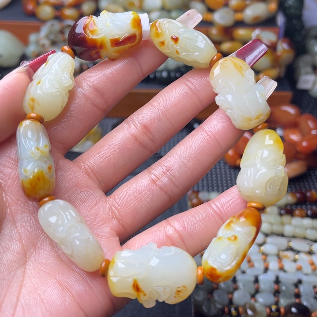 未镶嵌手链和田玉