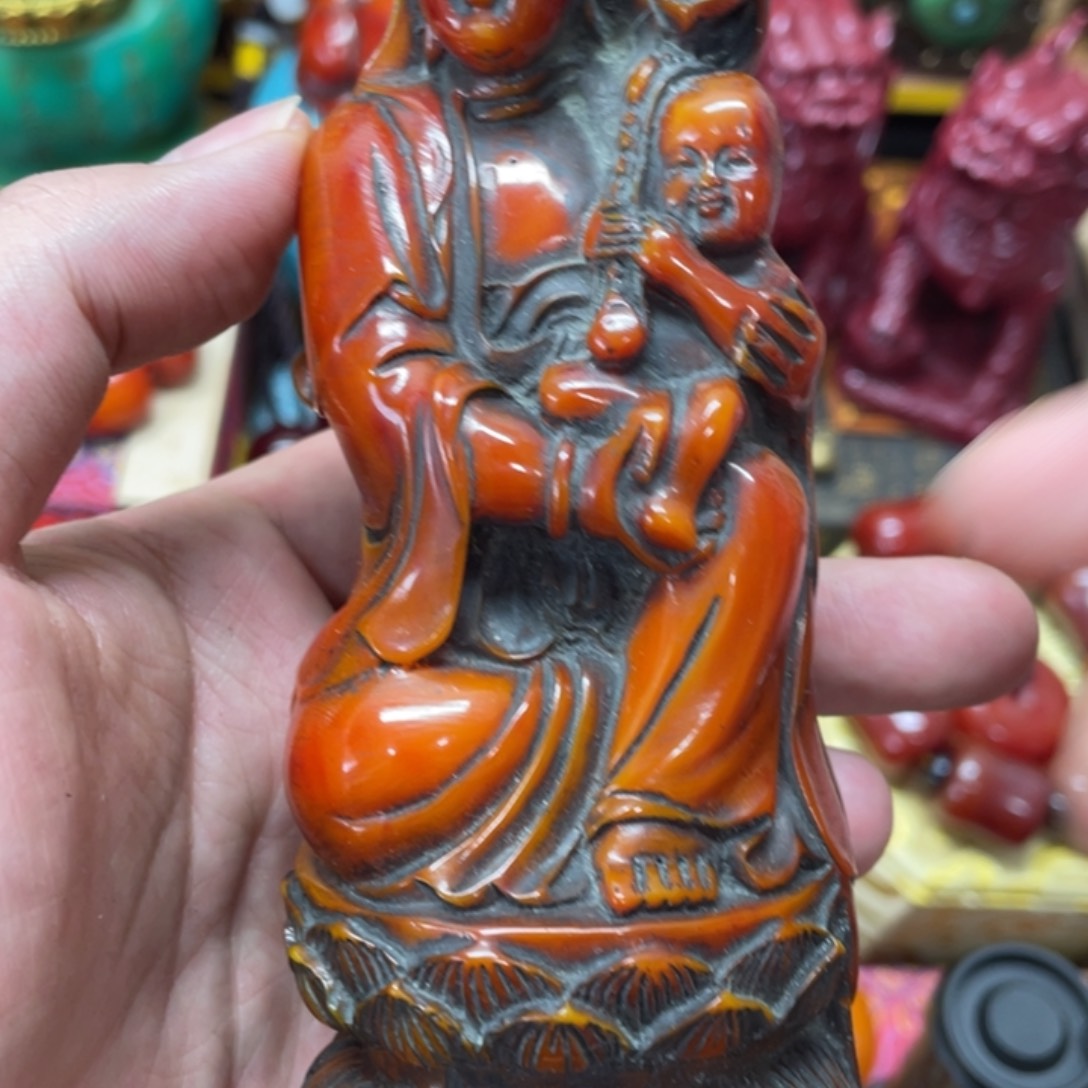 未镶嵌琥珀裸石康巴