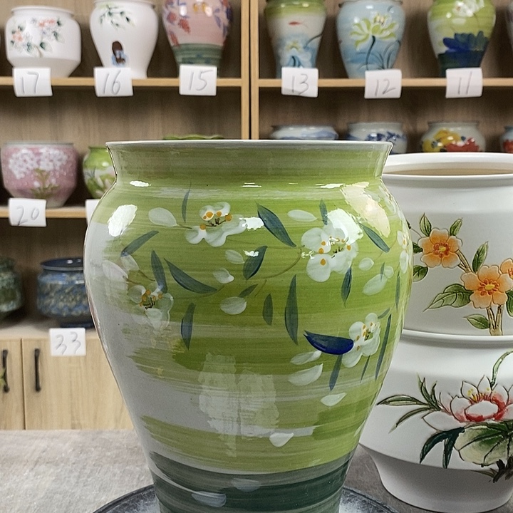 缸13xp景德镇陶瓷花盆