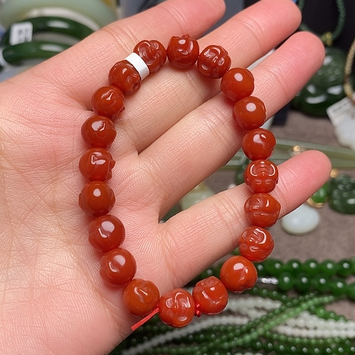 玛瑙/玉髓未镶嵌手链