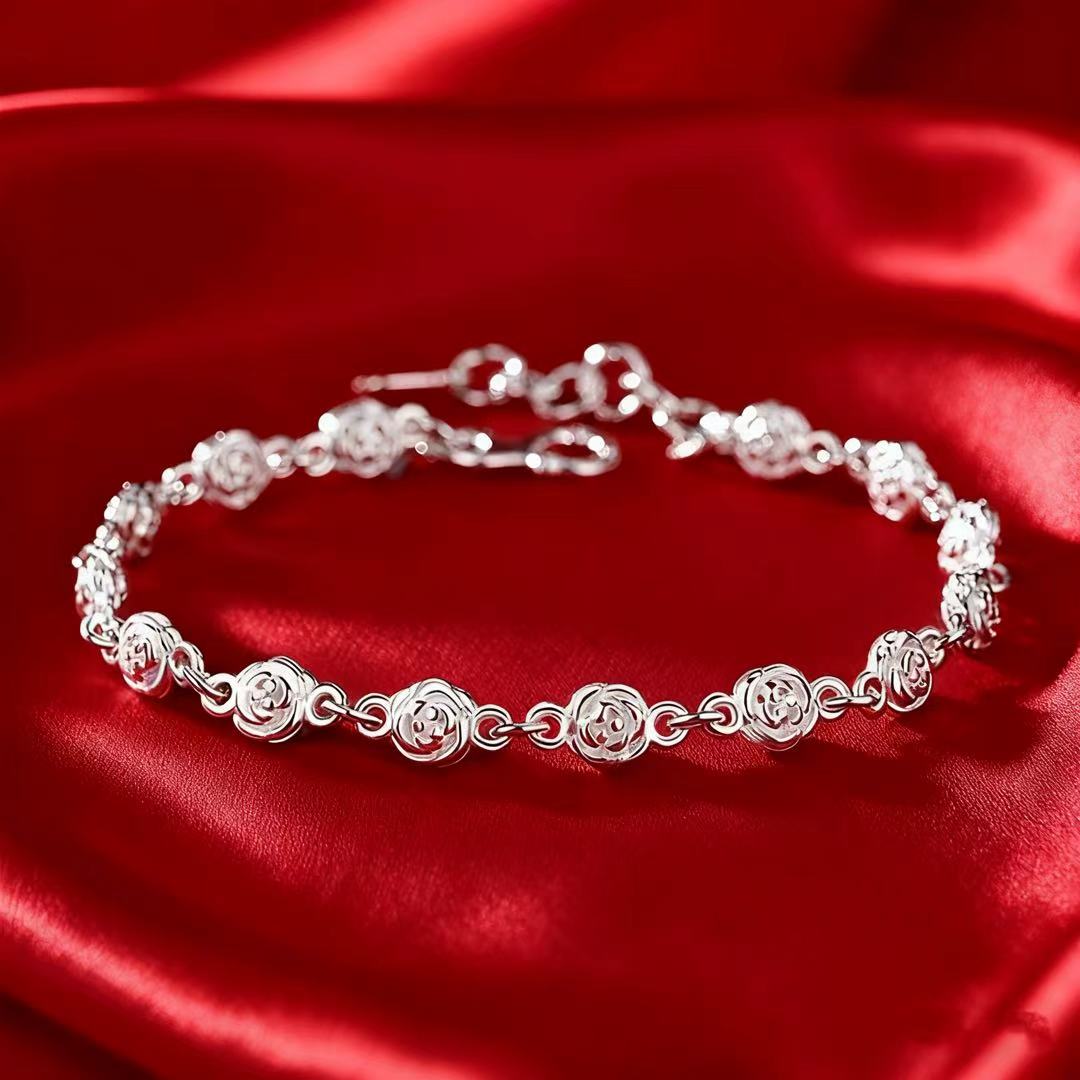 【清仓专属】玫瑰花手链挂件A835