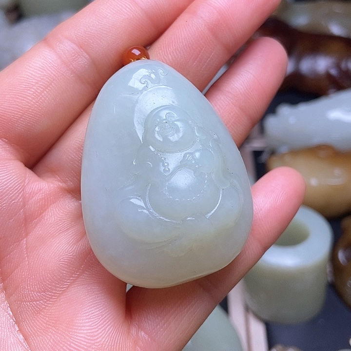 和田玉挂件未镶嵌